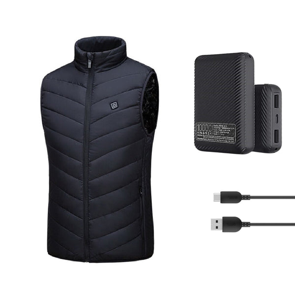 Electric Heated Vest USB Rechargeable Unisex Core Warmer
