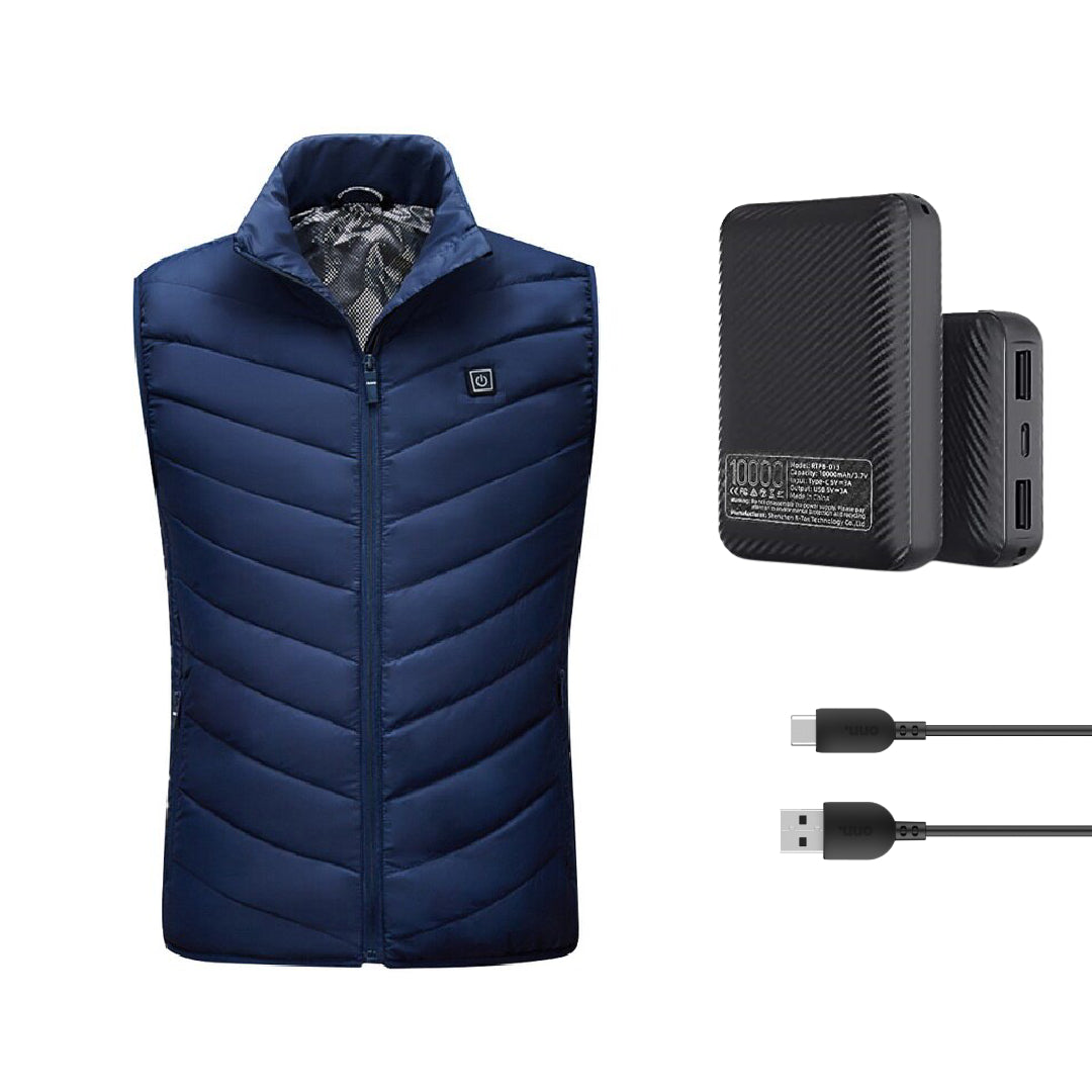 Electric Heated Vest USB Rechargeable Unisex Core Warmer