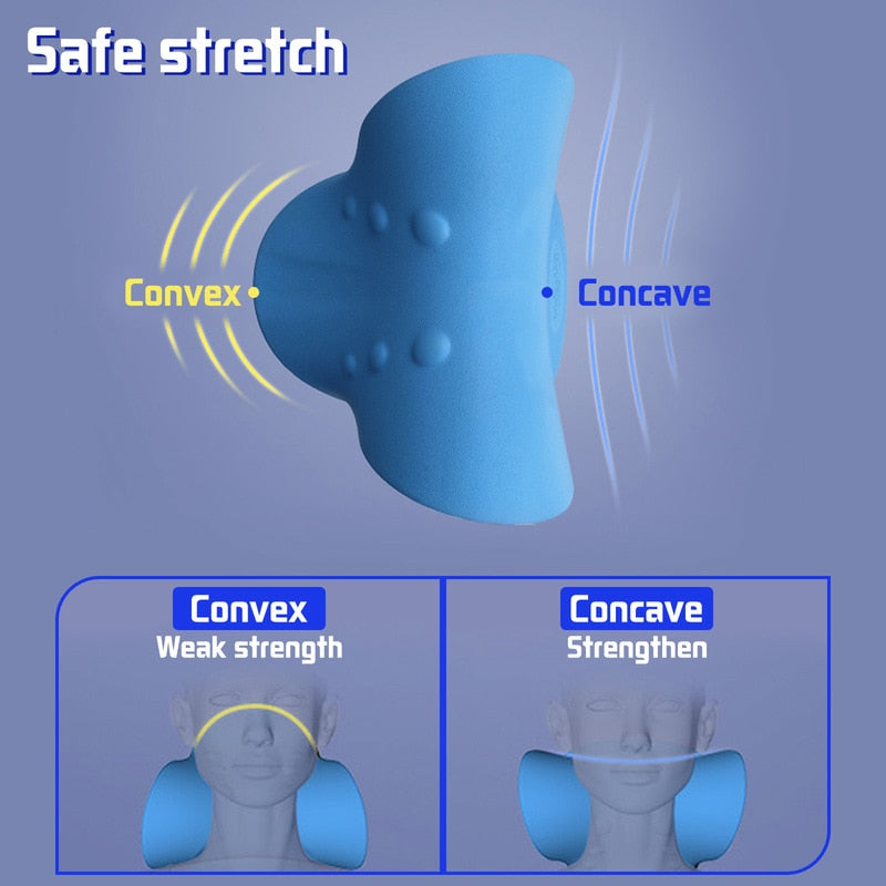 Ergonomic Foam Neck Support Pillow | Pain Relief and Relaxation